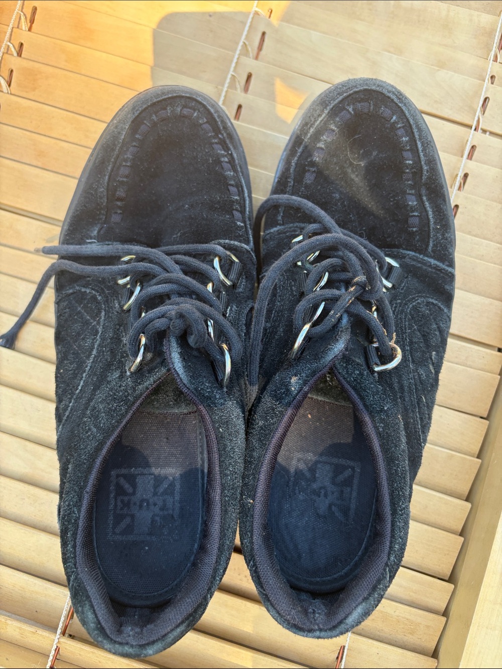 tuk Black Suede Chukka Boots with Lace-Up Eyelets